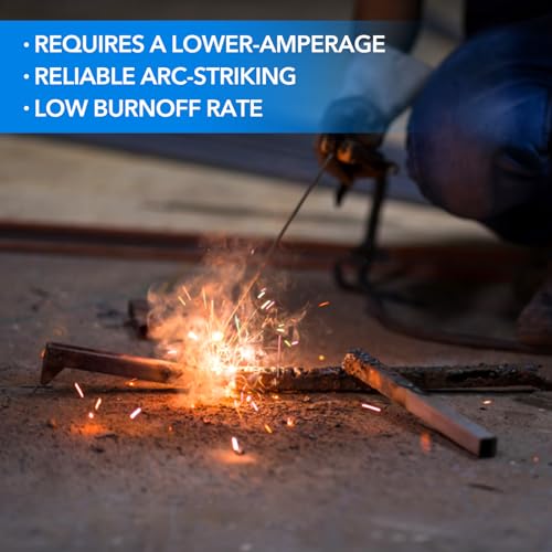 YesRight 3/32" Welding Rod J422 Carbon Steel Stick Electrodes for Welding Machine Element Construction Pressure Pipes 1LB