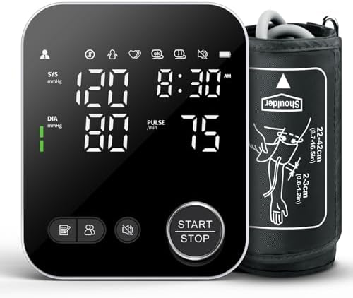 Blood Pressure Monitor Upper Arm Blood Pressure Monitors for Home...