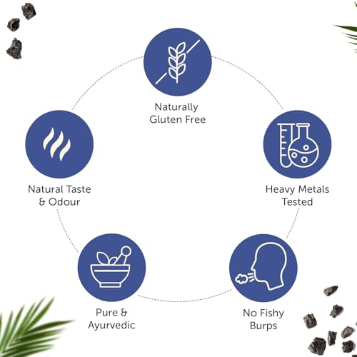 Image of Neuherbs Omega 3 Fish Oil Capsules- 200 Softgels & Shilajit Resin-15 grams Combo for Men & Women |892 Mg EPA and 594 Mg DHA |Omega-3 & Shilajit pack for Muscle, Strength & Stamina.