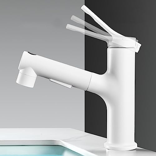 Mitigeur de lavabo extractible pour résoudre le nettoyage difficile du lavabo - 3