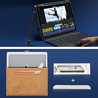 INFOSUN Stylus for iPad, Stylus Magnetic Disc Universal Stylus Pens Touch Screens for Apple/iPhone/iPad pro/Mini/Air/Android/Microsoft/Surface All Capacitive Touch Screens - Black