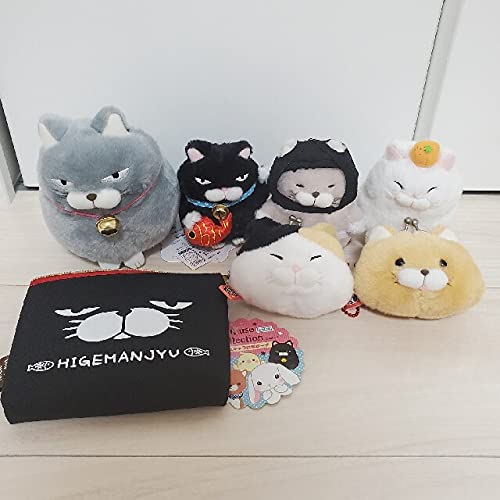 Amazon.co.jp: ひげまんじゅう まとめ売り ねこ キーホルダー がま口