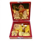 GS & CO Shri Kuber and Laxmi Varsha Yantra Set Religious Box Set Kuber Dhan Laxmi Varsha Yantra