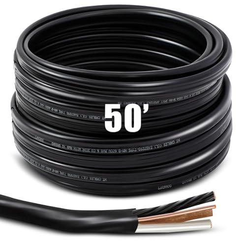 Kanayu 50ft 6/2 NM-B Electrical Wire
