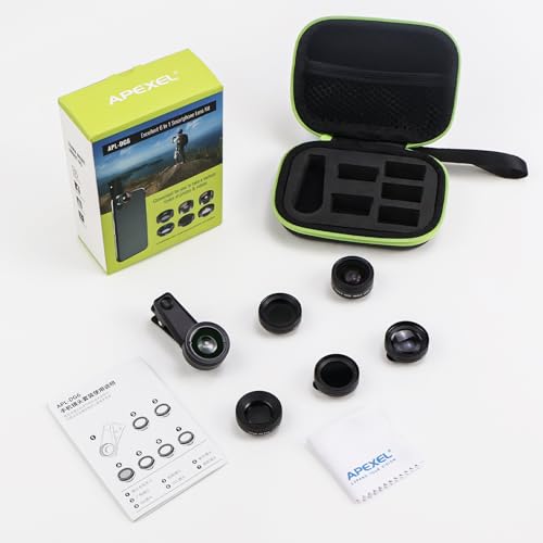 Kit de objetivo para teléfono móvil que soluciona fotos recortadas con gran angular de 140 grados 2