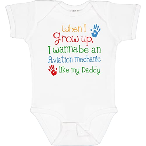 Image of inktastic Aviation Mechanic Like Daddy Baby Bodysuit