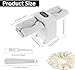 YLNANMI Dumpling Maker，Electric Dumpling Maker Machine for Kitchen,Make Beautiful Dumplings,Adjustable & Easy to Operate Rapid Forming Dumpling Mold-For Home Kitchen Pastry Making(Gray)