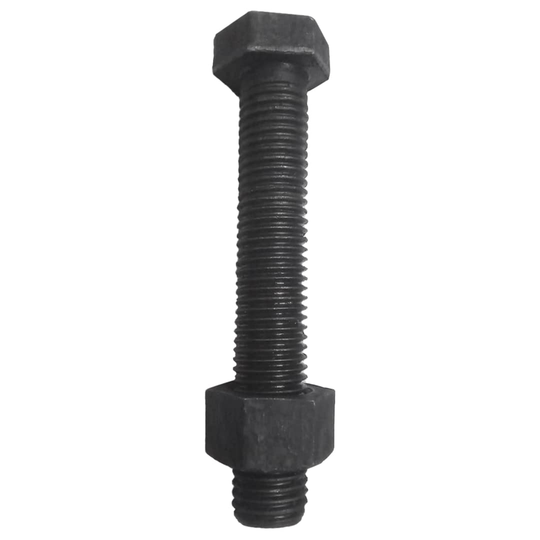 B.K.Jagan & Co Mild Steel Nuts & Bolts 1/2 INCH (Pack Of 10pcs) (1/2" X 4 INCH)-picture-23