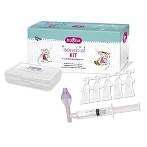 Steve Jones Soluzione Isotonica com Ectoina e Nebulizzatore Spray Isonebial Kit, 20 Flaconcini