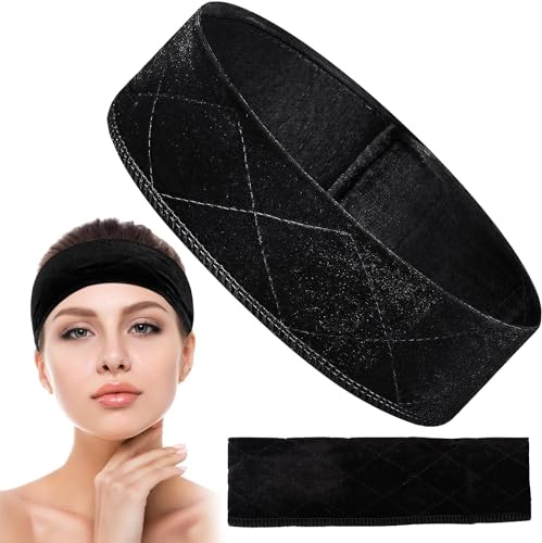 BURRSJ Fascia per parrucca, fascia antiscivolo in velluto per parrucche, regolabile e invisibile, previene lo scivolamento, sicura per tutto il giorno comfort per capelli umani e parrucche sintetiche