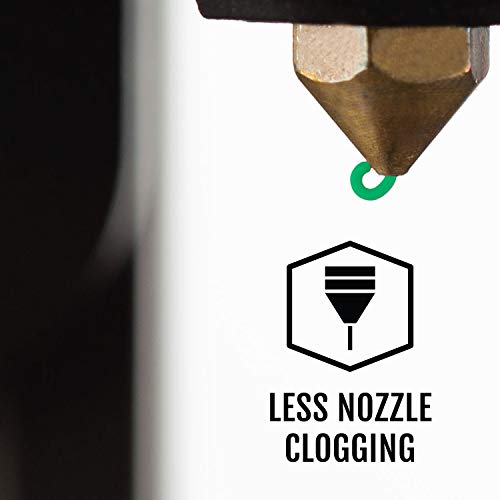 Image of HATCHBOX 3D PLA-1KG1.75-GRN PLA 3D Printer Filament, Dimensional Accuracy + /- 0.05 mm, 1 kg Spool, 1.75 mm, Green