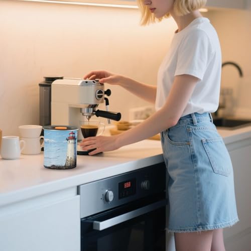 Contenedor Hermético de Acero Inoxidable para Café 900 ml miniatura 7