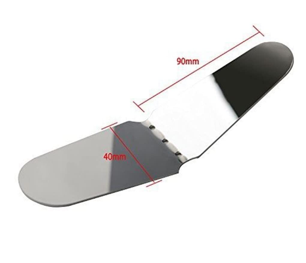Edelstahl-Zahnspiegel Fotografie Autoklavierbarer intraoraler zahnärztlicher kieferorthopädischer Reflektor Einzelspiegel