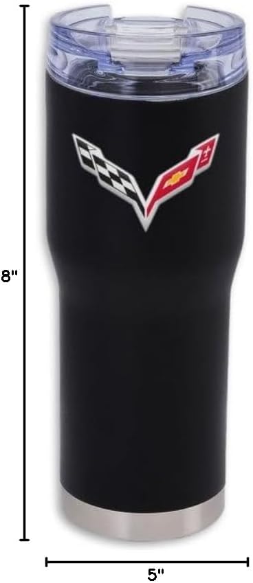 SR1 Performance C7 Corvette Meridian 20oz Insulated Tumbler - Stainless Steel Travel Coffee Mug