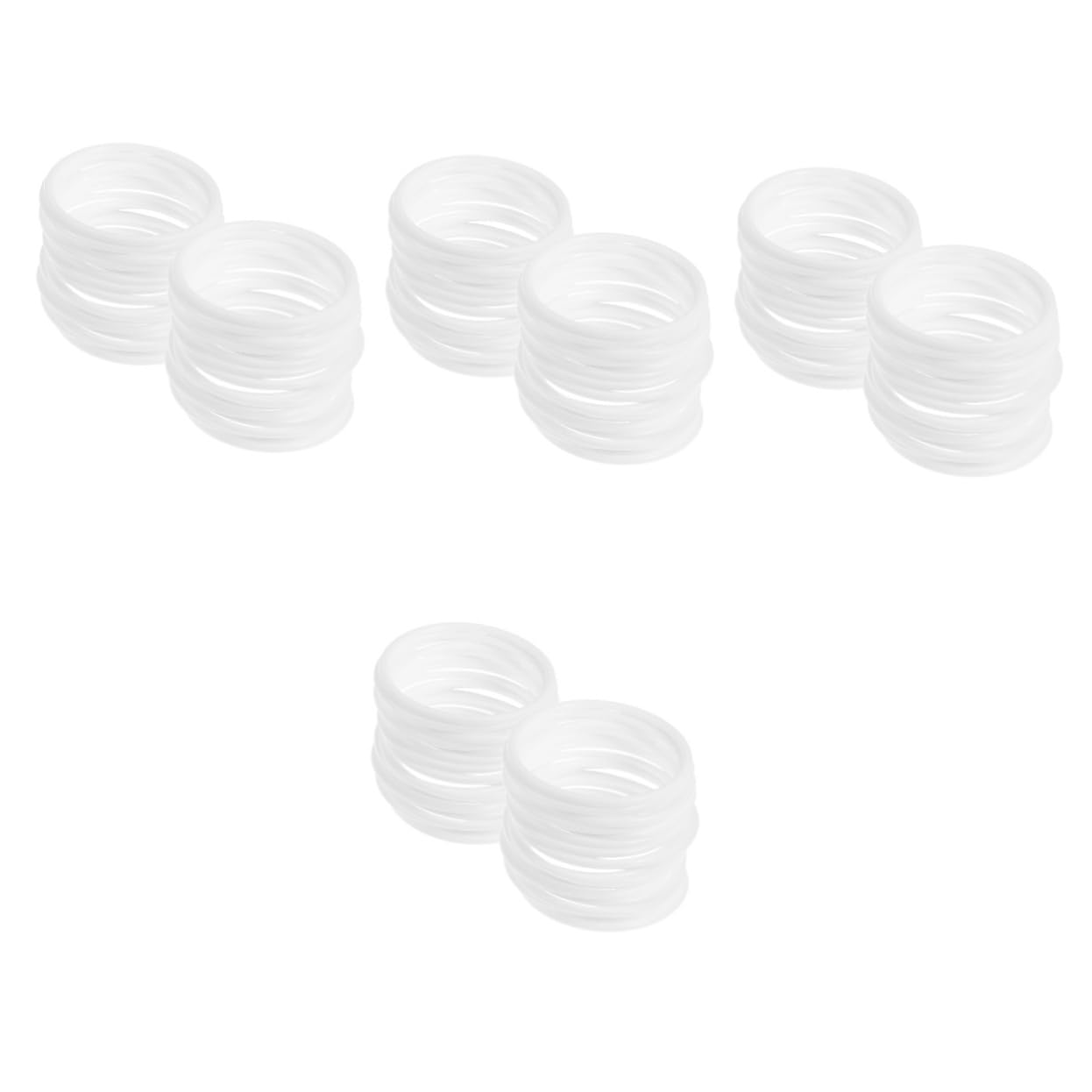 TOPBATHY 120 Piezas Accesorios para atrapasueños Accesorios de plástico aro de macramé Floral aro de Bordado Marcos Suministros de macramé Aros Base atrapasueños el plastico