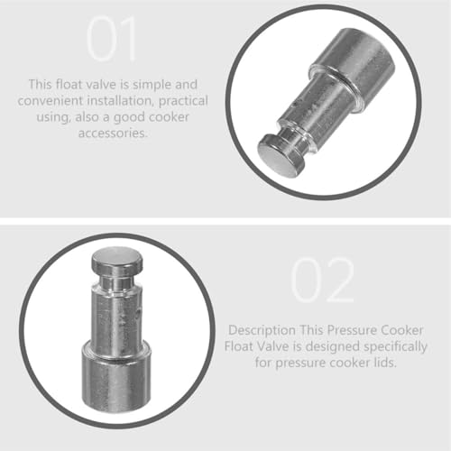 Repuestos válvula de flotador para olla a presión eléctrica 4l/5l/6l 5 piezas miniatura 7
