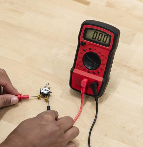 Image of nVent GARDNER BENDER GDT-3190 Digital Multimeter, 4-Function, 16-Range | AC /DC voltage, resistance, battery test, 2000 count display, 4 functions, 16 ranges. (Formerly: Gardner Bender)