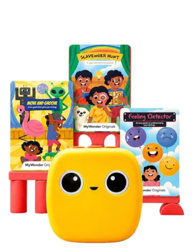 Intelligent Playmate for Children | Mega Starter Pack | Builds Critical Thinking & Skills | Safe AI | Screen Free | STEAM Content, Learning Games, Act