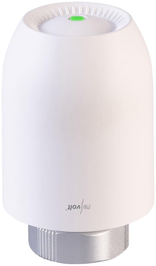 revolt Smart Home Thermostate: 6er-Set Heizkörper-Thermostate mit App-Programmierung, Bluetooth (Wochenprogramm, Heizkörper Thermostatköpfe)