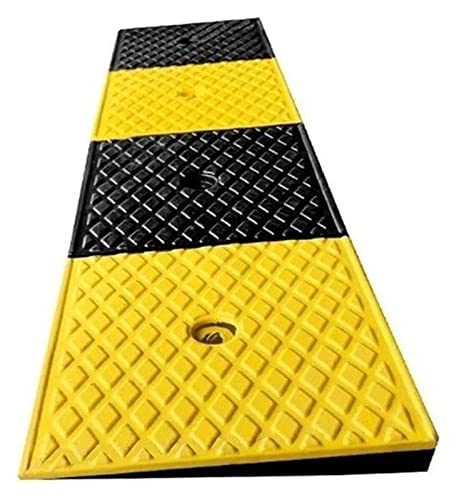 Rampas Kerb resistentes y duraderas para vehículos, uso en entradas de hoteles, estacionamientos, rampas de servicio y umbrales para sillas de ruedas, altura 4 cm miniatura 1