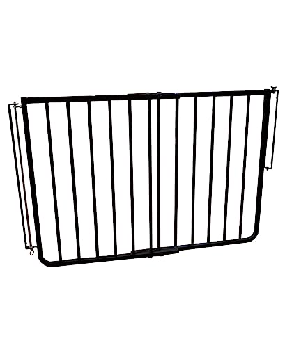 Image of Cardinal Pet Gates Stairway Special Pet Gate, Black, SS-30