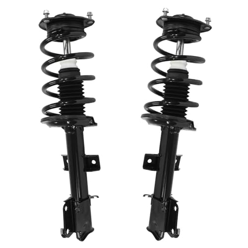 Image of Detroit Axle - 8pc Struts Shocks Kit for 2011 2012 2013 Kia Sorento, 2 Front Struts with Coil Springs 4 Front Rear Sway Bars 2 Rear Shock Absorbers Replacement Suspension
