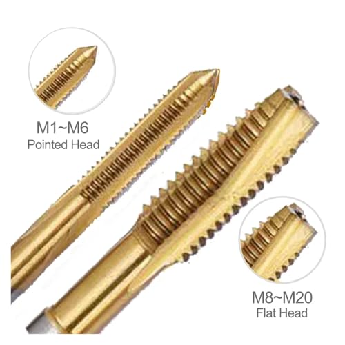Broca de roscar M14 para solucionar roscas dañadas de forma manual 7