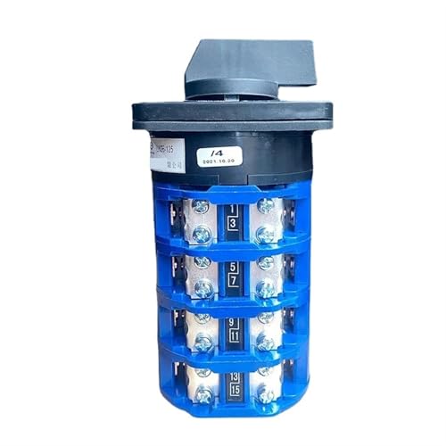 Sélecteur rotatif LW26 125A contact argenté pour couplage de puissance