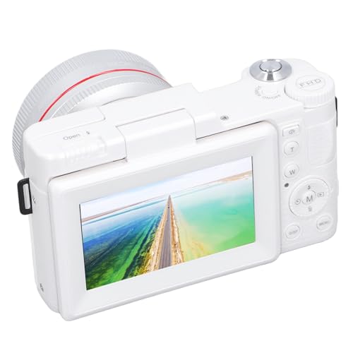 Cámara digital 4K HD de 48MP con pantalla giratoria de 180o miniatura 2