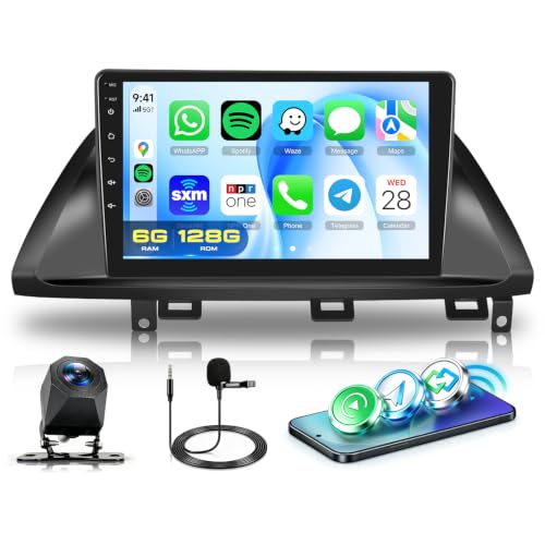 Image of 8 CORE 6G+128G Android 15 Car Radio Stereo for Honda Odyssey 2005-2010