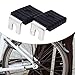 Menolana 2X Bike Rear Pedals Bicycle Foot Pegs Replacement Foot Plates Nonslip for Road Bike Cycling Accessory Rear Seat Footrests