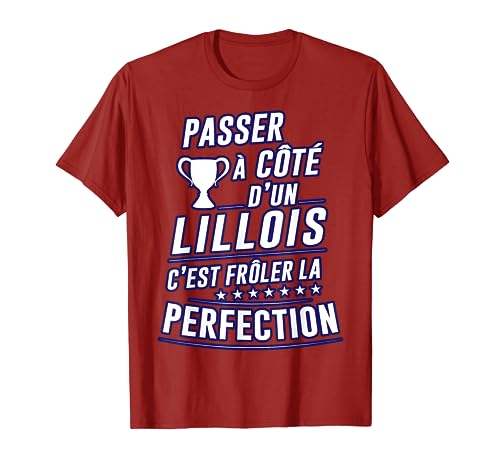 Lille Champion De France Supporter Lillois Football T-Shirt