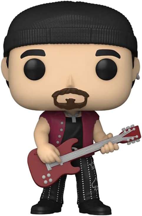 Funko POP! Rocks: U2, ZooTV, the Edge, Collectable Vinyl Figure, Gift Idea, Official Merchandise, Toys for Kids & Adults