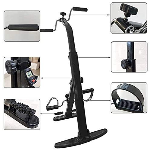 Mini bicicleta estática con monitor LCD para rehabilitación miniatura 2