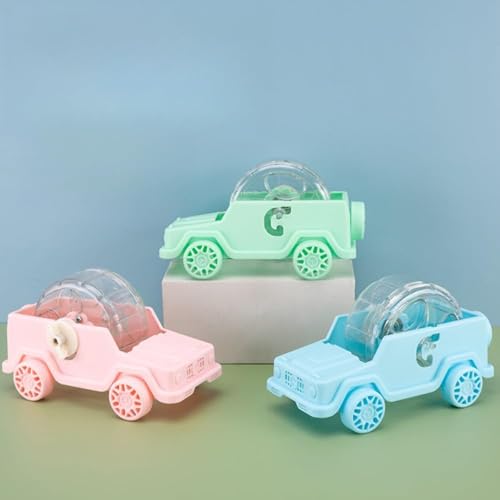 Roue de gerbillon en forme de voiture confortable pour petit animal - 3