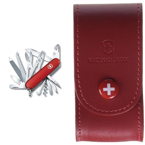 Couteau suisse 15 pièces Victorinox 1.3773 rouge adulte avec étui