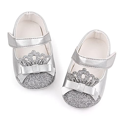 Toddler Slip on Shoes Princess Walking Leather Soft Shoe Shoe Toddler First Kids Crown Girls Baby Shoes Leather Baby Girl Shoes2