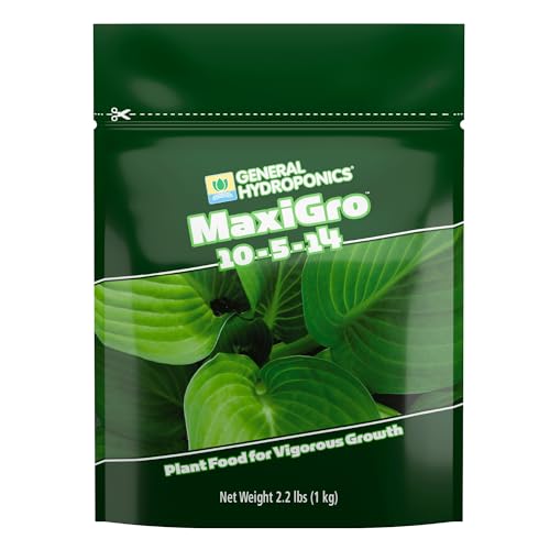 General Hydroponics MaxiGro Plant Food for Vigorous Growth, 2.2 lbs.