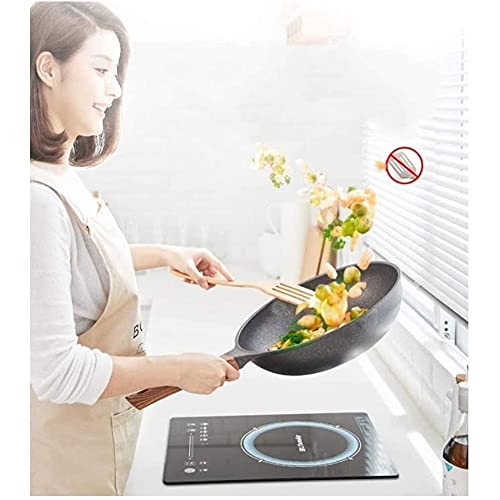 Wok antiadherente con tapa y espátula miniatura 4