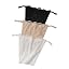 3pcs(black,white,beige)