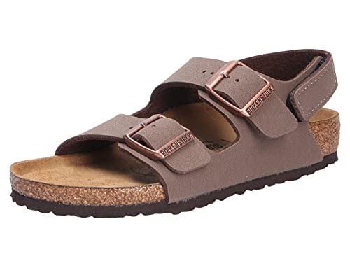 Birkenstock Jungen Milano HL Sandale, mokka, 31 EU Étroit