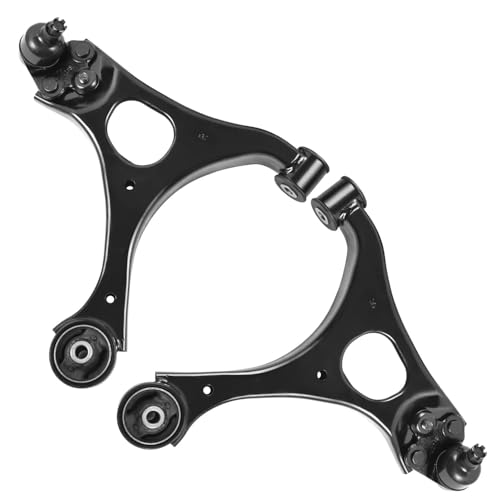 Image of Detroit Axle - 1.8L 8pc Front End Suspension Kit for 2006-2011 Honda Civic, 2007 2008 2009 2010 2 Lower Control Arms w /Ball Joint 4 Inner Outer Tie Rods 2 Boots Replacement