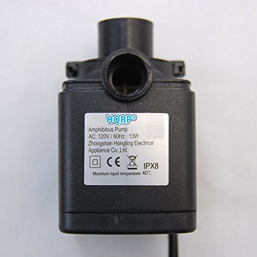 image for HQRP 800L/h 215GPH 13W Submersible Water Pump Compatible with Aquarium