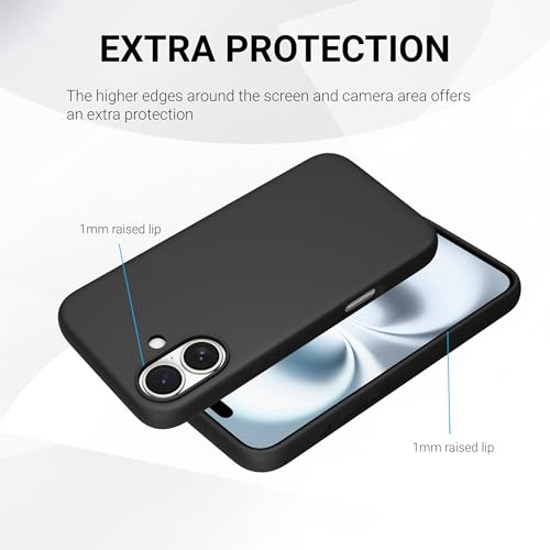 Coque iPhone 16 Plus silicone doux finition mate haut de gamme