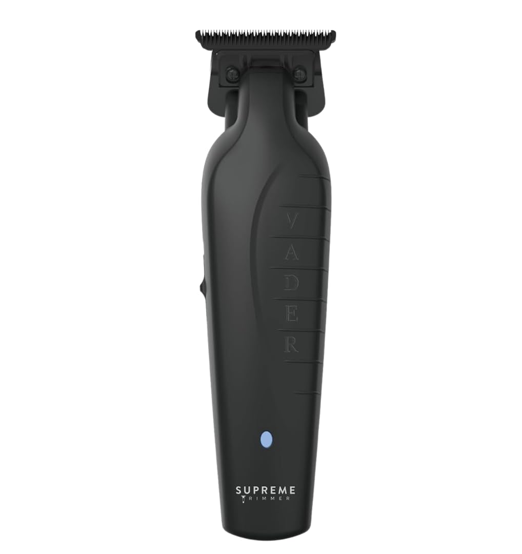 Supreme Trimmer Vader ST3778 – Professional Cordless Barber Liner & Detailer | 210 Min Runtime, 7000 RPM Motor, Zero Gap DLC T-Blade, USB-C Fast Charging | Beard, Hair & Body