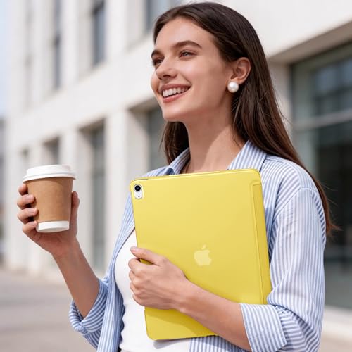 Coque iPad Air 13 M4 jaune pour le travail et les loisirs - 6