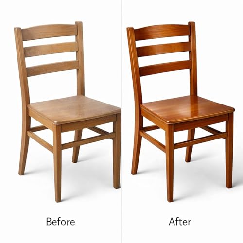 Image of All-in-One Wood Furniture Polish Spray (Pack of 2 x 100ml) with Applicator Sponge | Scratch Remover, Cleaner, Shiner & Protector for Wooden Surfaces | Restores Natural Gloss Finish