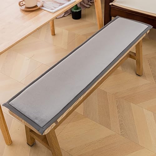 Cojín para sofá de jardín gris plateado: disfrute de un confort grueso en su banco de patio 3