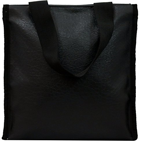 Image of Premium Canvas Multipurpose Bag for Men and Women, Big Size (Jet Black, LBSQ01BL)