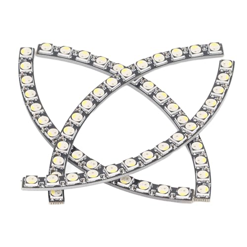 Anillo de luz LED RGB de 60 bits con chip SK6812 y controladores para proyectos de iluminación 6